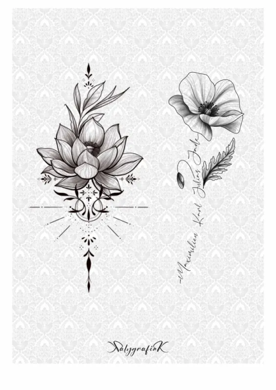 Floral , REF FL12 - min 12 cm