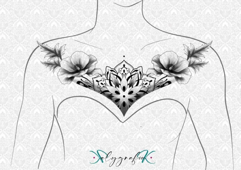 Graphisme coquelicot, Ref ORn014 